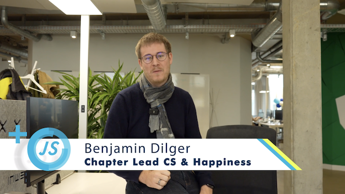 Triff Benjamin, unseren Chapter Lead Customer Success & Happiness